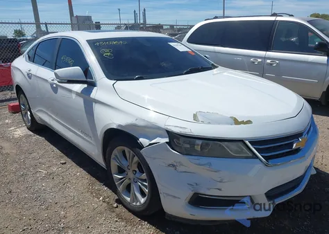 2014 Chevrolet Impala 1Lt из США, поврежденный, VIN 1G1115SL7EU129433